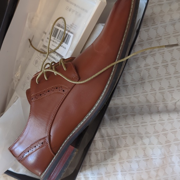 Navy Blue Pants, Vest, Suspenders, Grey Tie, and dress up shoes - Picture 3 of 5